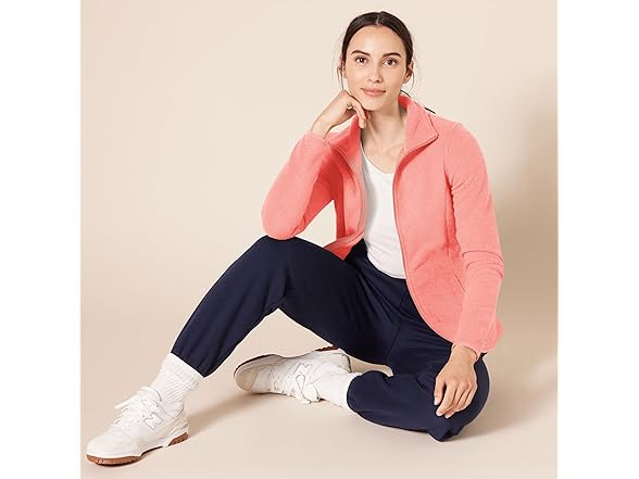 Amazon Essentials Women Classic-Fit Full-Zip Fleece - Gallery 7