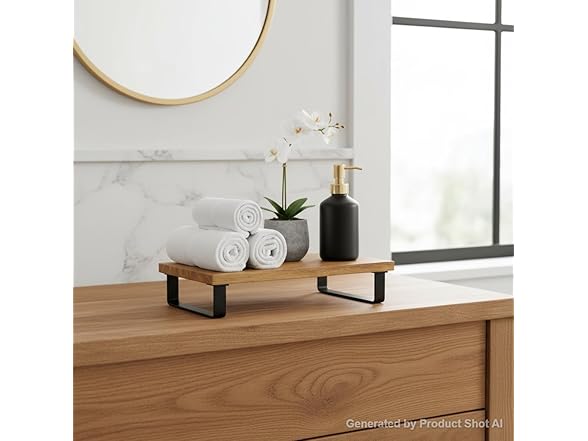 16’’ x 10’’ Serving Tray Acacia Wood Top