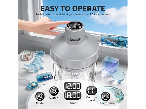 LEEYA RESIN 3.4L Resin Bubble Remover