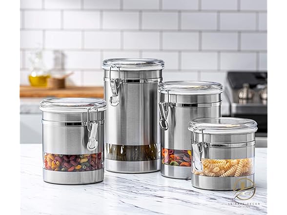 Airtight Food Storage Canister Set