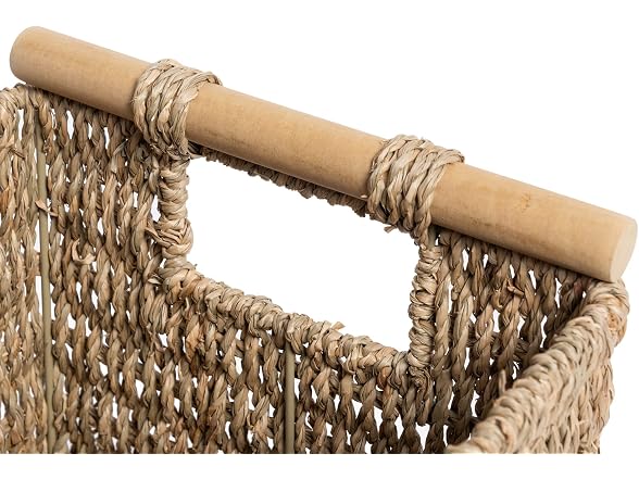 Suptinwear seagrass Woven Storage Basket