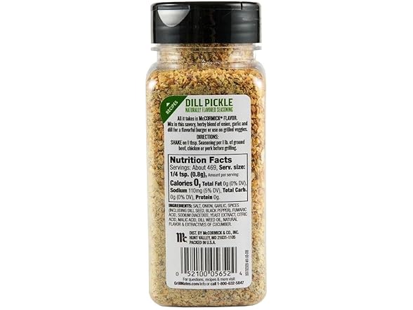 3PK McCormick Grill Mates Dill Pickle Seasoning