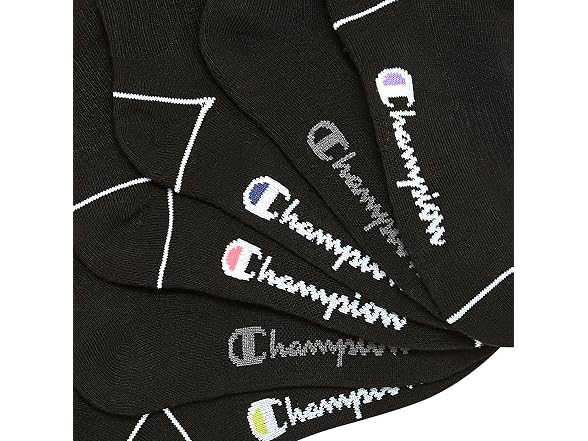 Champion Women (5-9) Women's Quarter 6 Pack Socks