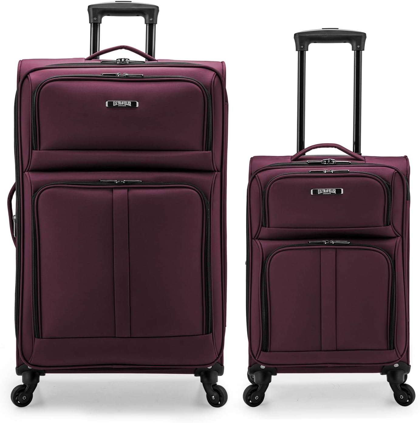 U.S. Traveler Anzio Softside Spinner Luggage Sets (Open Box) - Gallery 11