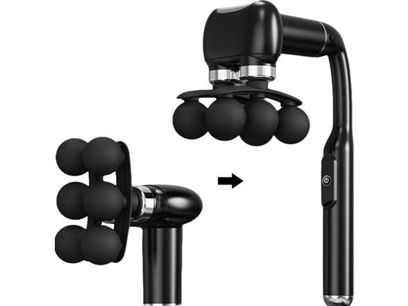 2-IN-1 6 Head Massage Gun