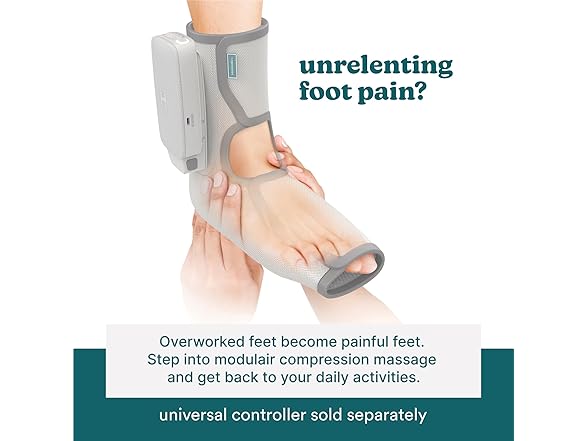 HoMedics Modulair Compression Foot Wrap