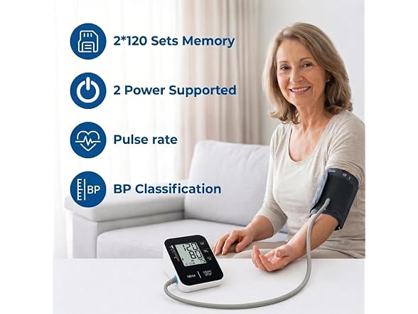 Upper Arm Blood Pressure Monitor