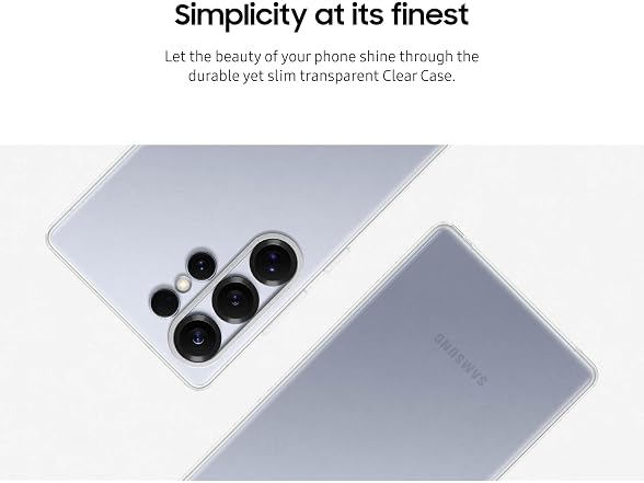 Samsung Galaxy S25 Ultra Clear Phone Case