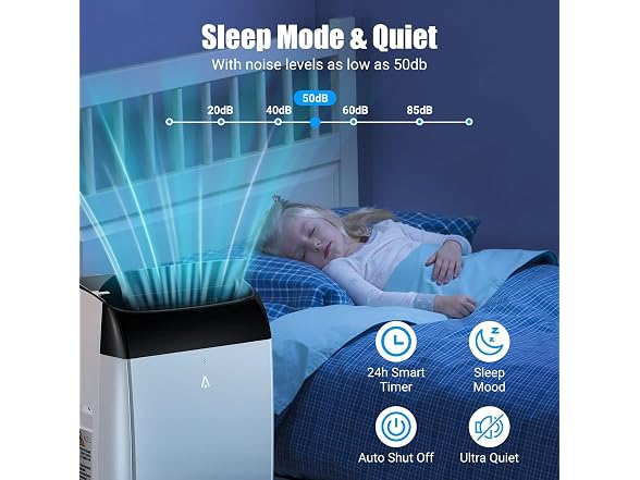 AutoSteelix Portable Air Conditioner 14,000 BTU, AC