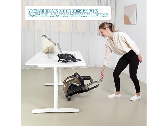 Exerpeutic 900E Under Desk Elliptical Chair Hook