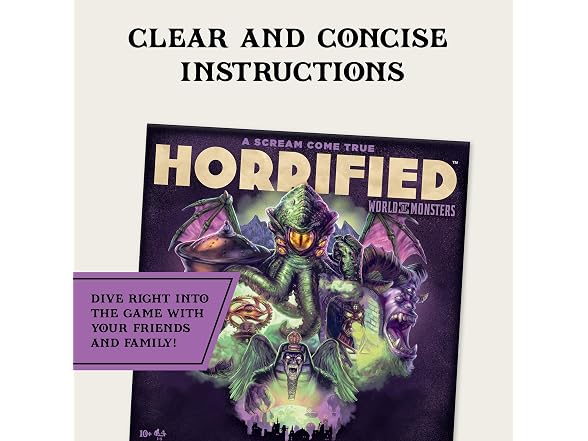 Ravensburger Horrified Games - World of Monsters