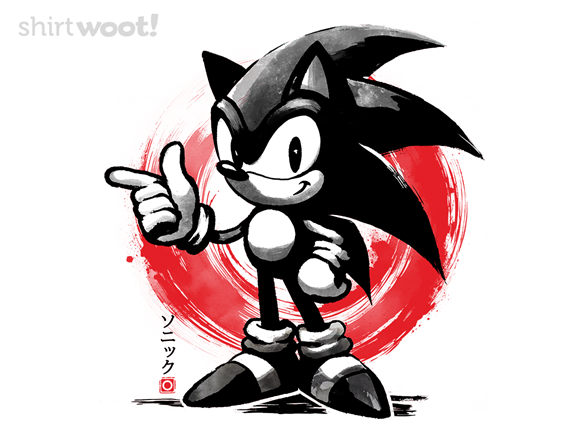 Sumi-e Hedgehog