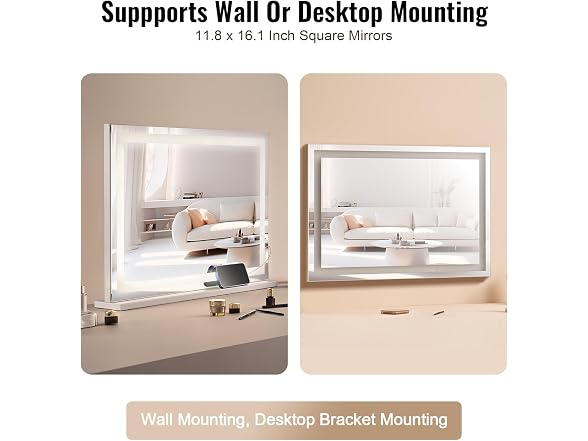 Lighted Makeup Mirror