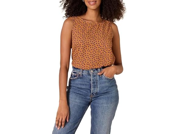 Dark Camel Floral