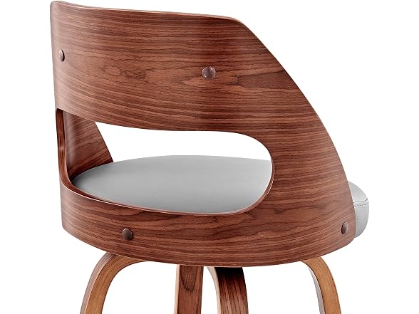 Armen Julius Swivel Bar Stool 30", Gray