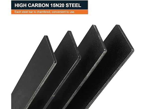 SALUINOKI 15N20 Steel Flat Stock Bar 