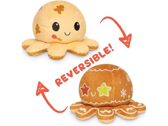 TeeTurtle The Original Reversible Octopus Plushie