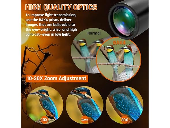 Sogries 10-30x50 Military Binoculars