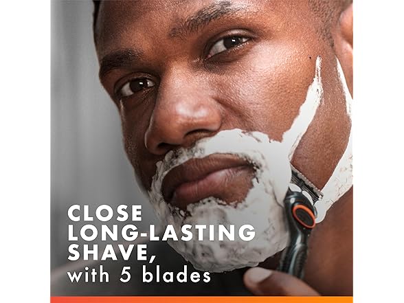 Gillette Fusion5 Power Razor Refills for Men, 6 Count