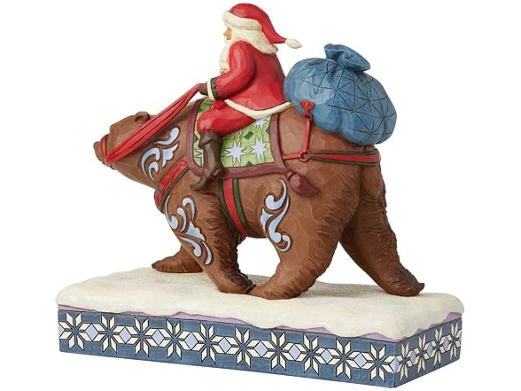 Enesco Jim Shore Heartwood Creek Santa R