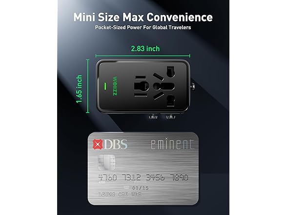 Wollzz 75W Universal Travel Adapter