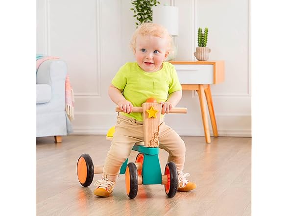 B. toys – Smooth Rider Wooden Toddler Bike