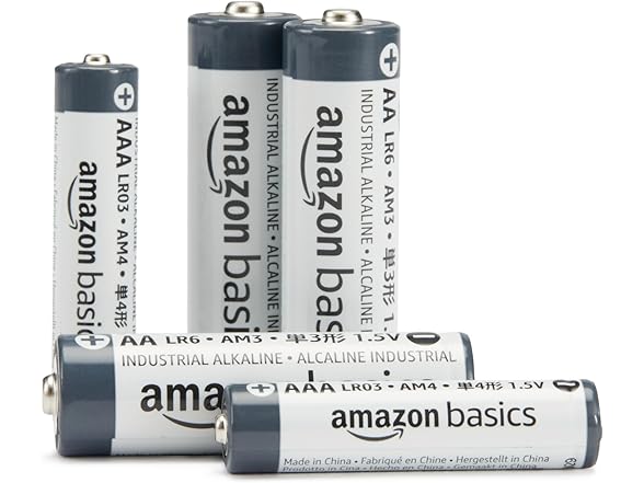 Amazon Basics 150-Pack AA Industrial Alkaline Batteries