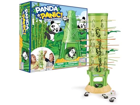 Game Zone - Panda Panic - Family Tabletop Game for Kids