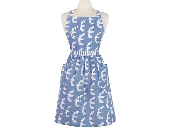 Jubilee Birdie Maisie Cotton Apron 33 x 38.5in