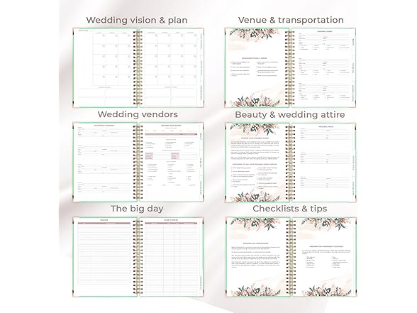 Wedding Planner Binder w/ 190+ Stickers