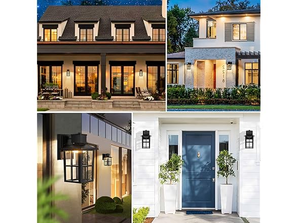 Brightever Brightever LED Outdoor Wall Lights Black