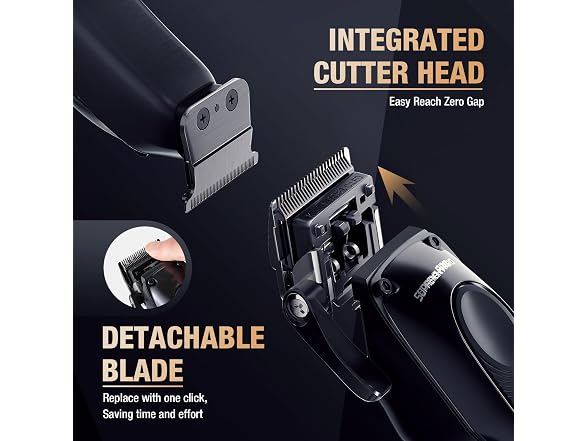 Professional Barber Hair Clippers Cordless