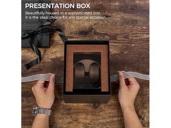 BEWISHOME Double Watch Winder