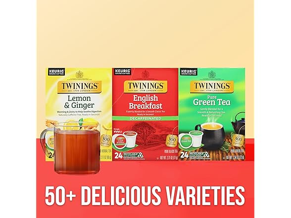 24CT Twinings Decaffeinated English Breakfast KCups