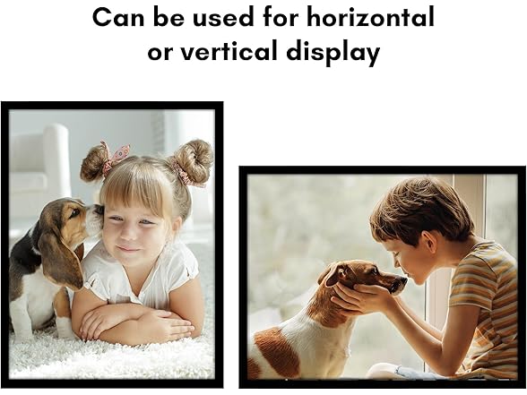 Americanflat 13x17 Picture Frame- Black