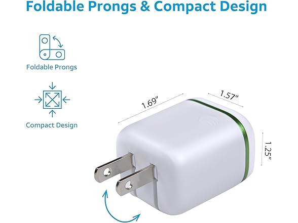 (1 or 2 Pack) AT&T 30W USB-C Charging Power Adapter