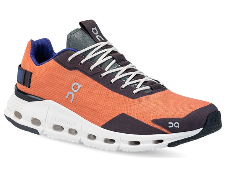 On Running Cloudnova Form Men's Shoes Terracotta/Forest Size 7