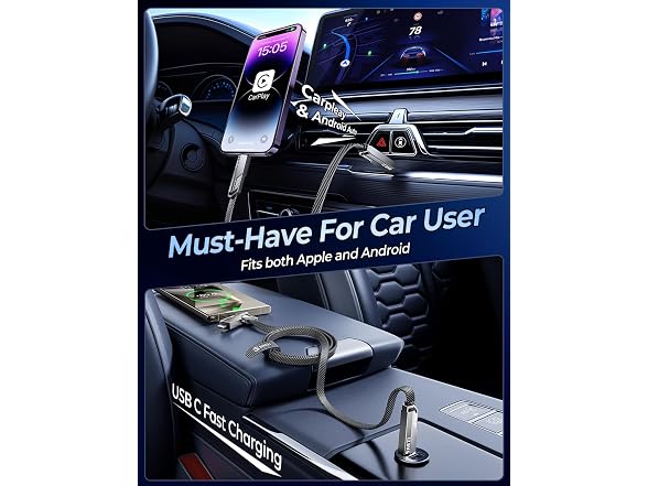 SHEZI 3 FT 60W 4 in 1 Charging Cable