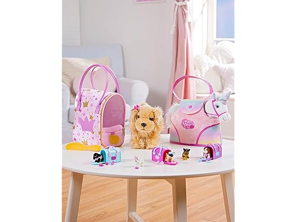 Pucci Pups – Plush Pet– Dog Carrier – Toy Unicorn
