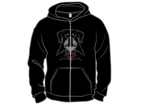 Rottweiler Loyal Heart