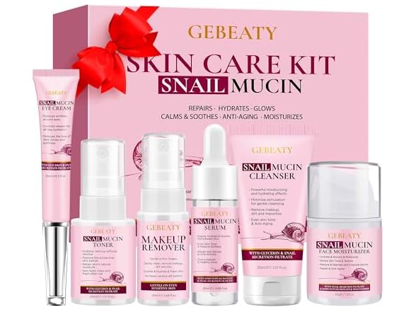 GEBEATY Snail Mucin Skin Care Set