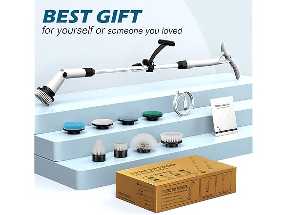 Qardoz Upgraded Electric Spin Scrubber