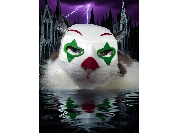 LINHUNCAT Cat Joker Mask
