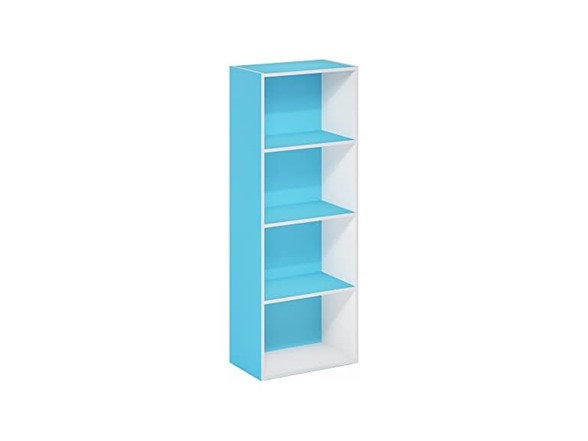 White/Light Blue, 4-Tier