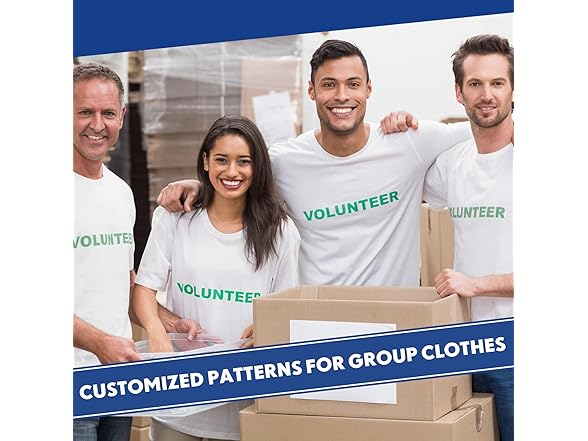 6-Pack Men's White Blank Crew T-Shirts