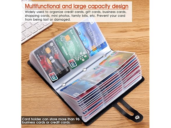 angimi Large Business Card Holder