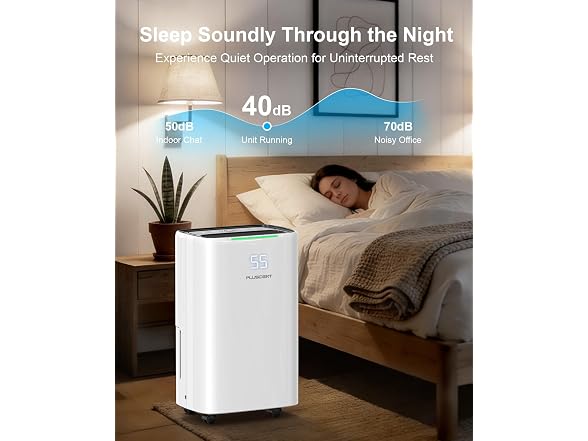 Pluscent 52 Pints Large Dehumidifier