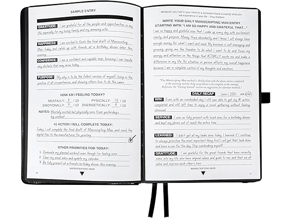 The Maniscripting Journal -(Black/Black)