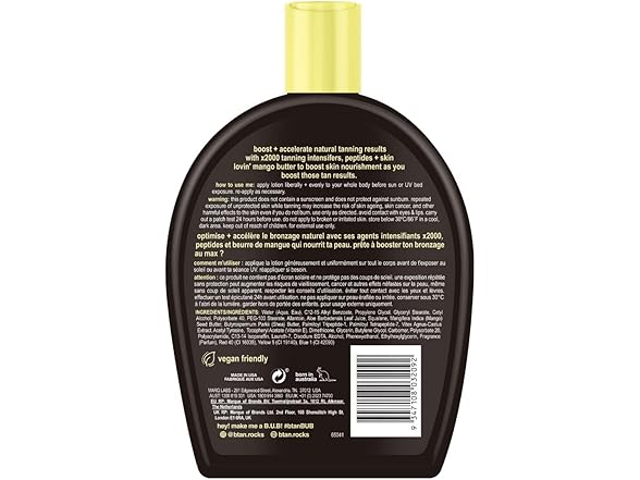 b.tan UV Tanning Bed Lotion