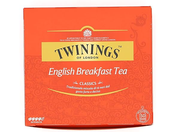 Twinings English Breakfast Tea 50 Ct